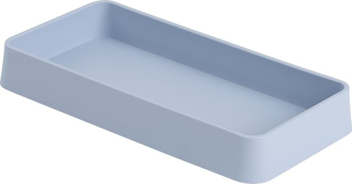 Muuto Arrange Desktop Series Tray Blau, Rechteckig, B/T/H: 25 x 12 x 12 cm - Bild 1