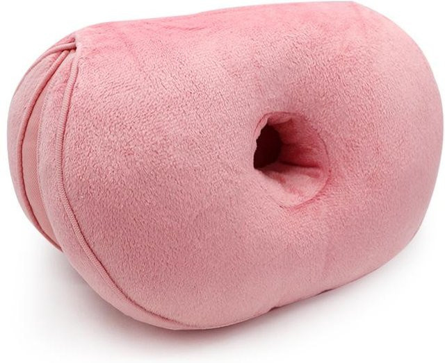 Orthopädisches Beckenkissen von Yiran Furniture aus Memory-Schaum zur Druckentlastung und Hüfthebung in Rosa - Bild 1