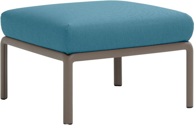 Nardi Komodo Pouf Gartenmöbel Blau aus wetterfestem Kunststoff - Bild 1