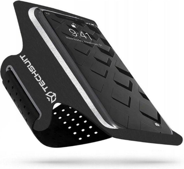 Techsuit Sports TH10 Handyhülle für Smartphones bis max. 6,5 Zoll in Grau - Bild 1