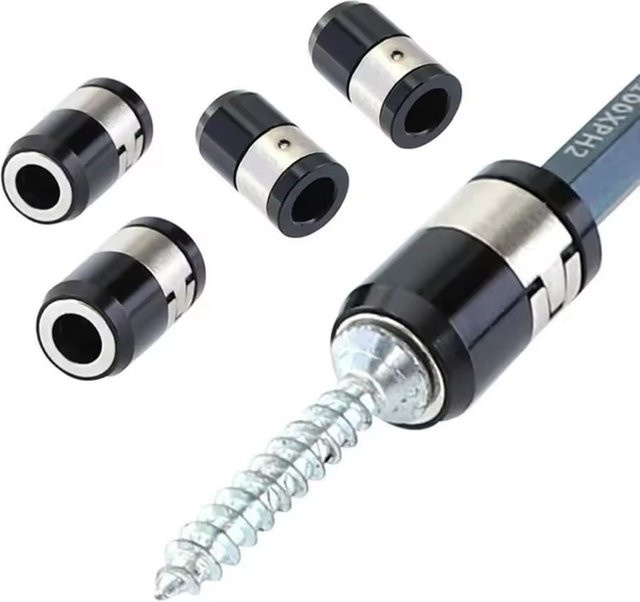 Skeyo Magnetischer Bit-Halter 1/4 Zoll aus Metall in Schwarz - Bild 1