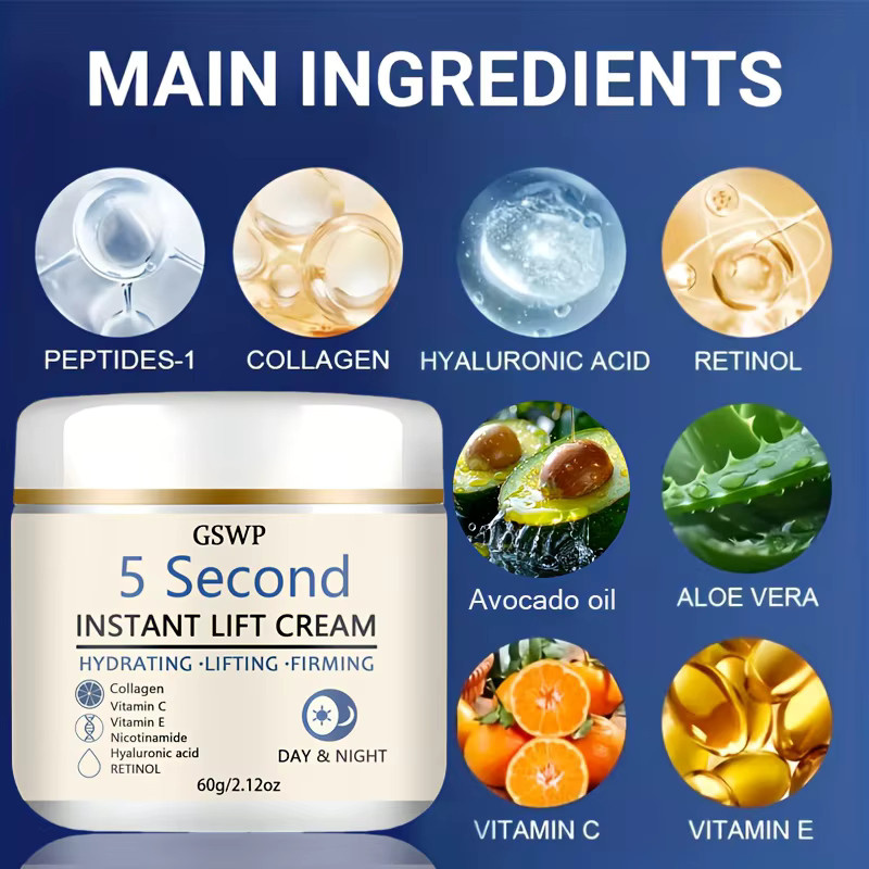 GSWP Sofort-Lifting-Creme mit Retinol und Kollagen, 60g/120g - Bild 4