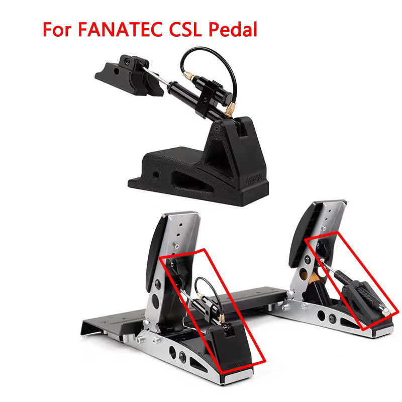 Fanatec CSL Pedal Modifikations-Kit für Brems- und Gaspedal in Schwarz mit einstellbarem Dämpfungskit - Bild 2