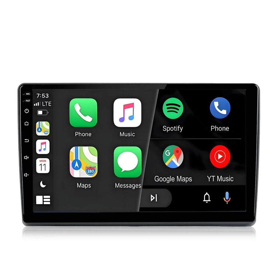 Junsun Autoradio für FIAT Ducato und Peugeot Boxer mit Bluetooth, GPS und Wi-Fi in Schwarz (9,0 Zoll) - Bild 2