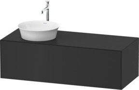 Duravit Waschtischunterschrank White Tulip in White, B: 130 cm, T: 55 cm, H: 55 cm - Bild 1