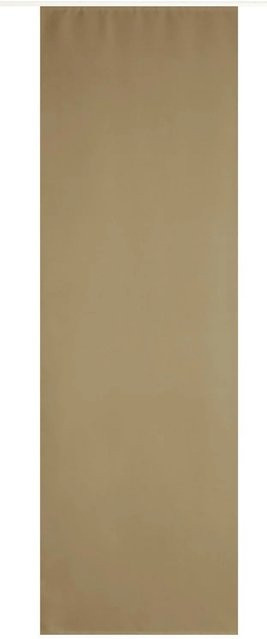 Arsvita Flächenvorhang Alessia, blickdicht, Taupe Dunkel, Breite: 60 cm, Höhe: 245 cm - Bild 1
