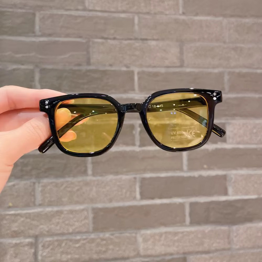 Sonnenbrille Kinder, Vollrand, quadratisch, schwarz, Kunststoff - Bild 3