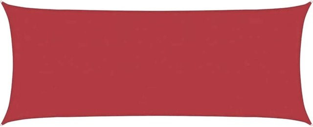Furnicato Sonnensegel aus HDPE in Rot, B: 5 m, H: 2 m, T: 4 m - Bild 1