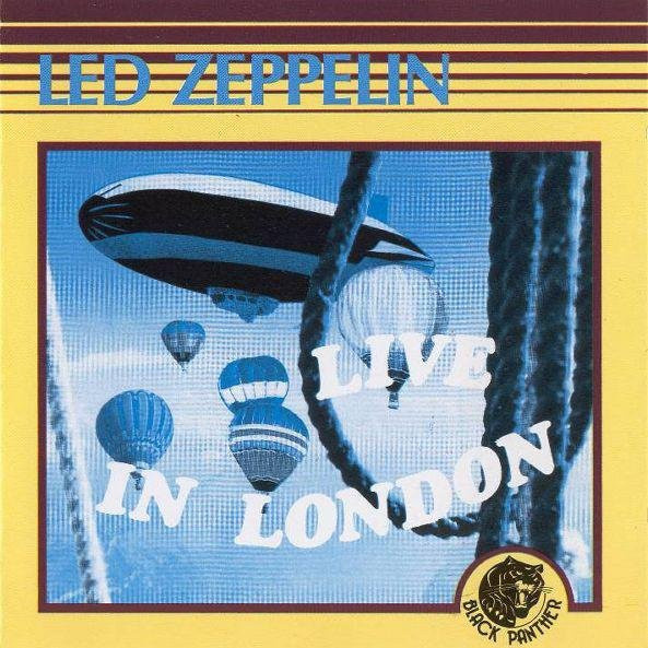 Led Zeppelin Live In London Juni 1969 CD von Black Panther Records, Rock und Blues, Schwarz, Gebraucht - Bild 1