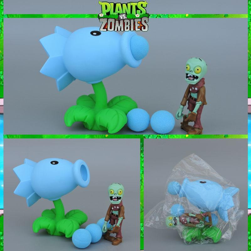 Yiran toy 1 Plants vs Zombies Erbsenschießer Actionfigur PVC - Bild 2