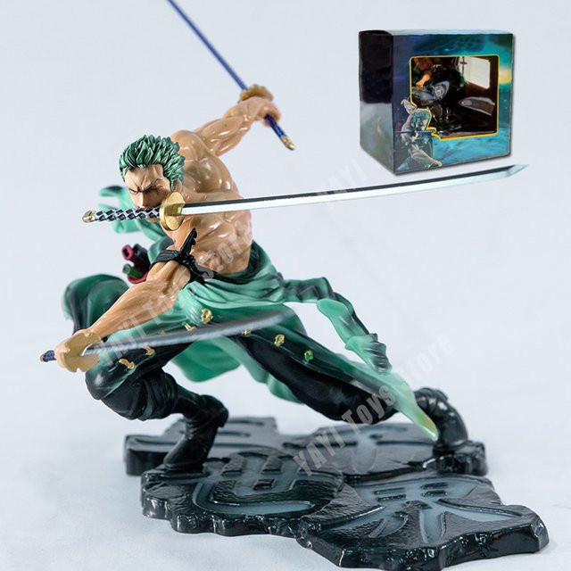 Bandai One Piece Roronoa Zoro, Actionfigur, 10cm - Bild 1