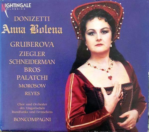 Anna Bolena von Gaetano Donizetti, Edita Gruberova, CD, Nightingale Classics - Bild 1