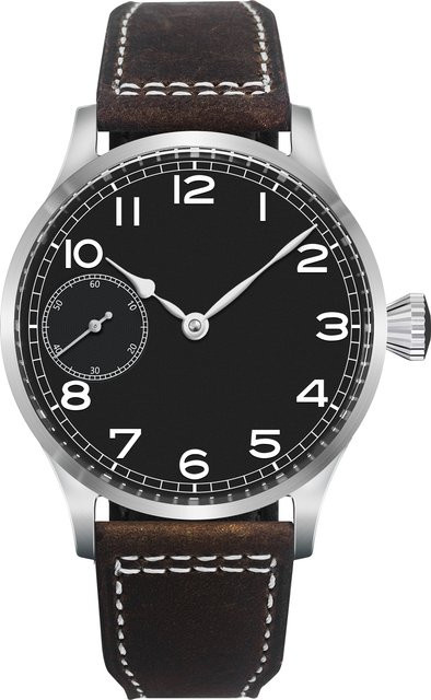 Corgeut Armbanduhr, Handaufzug, Edelstahl, Saphirglas, 42 mm, Herren - Bild 1