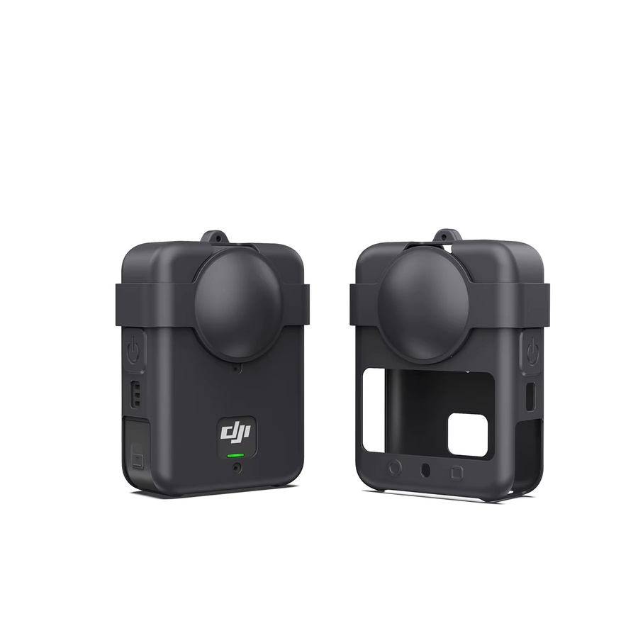 DJI OSMO 360 Kamera-Schutzzubehör-Set in Schwarz mit Objektivschutz, Silikon-Schutzhülle, Displayschutzfolien und Kameratasche - Bild 2