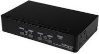 StarTech.com 4 Port DisplayPort USB KVM Switch mit Audio in Schwarz (SV431DPUA) - Bild 1