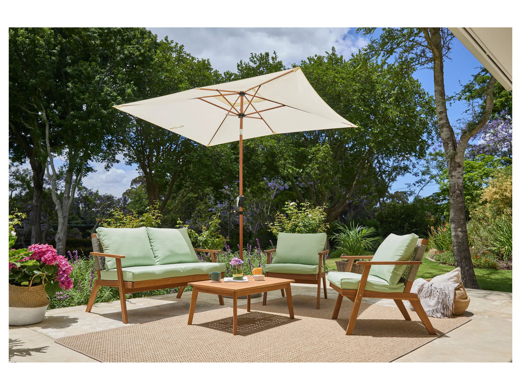 LIVARNO Sonnenschirm aus Polyester und Stahl mit Durchmesser: 200 cm - Bild 2