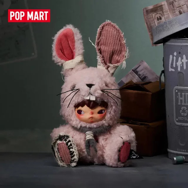 POP MART Hirono Little Hare, Plüschpuppen-Anhänger, Set - Bild 1