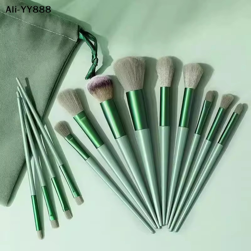 Y8Y Make-up-Pinselset, 13-teilig, für Mischhaut, Unisex - Bild 3