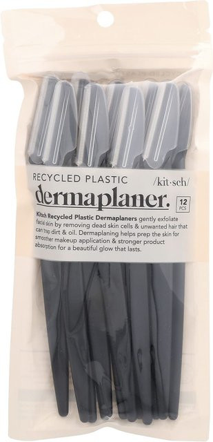 Kitsch Gesichts-Dermaplaner, 12 Stück, weiß - Bild 1