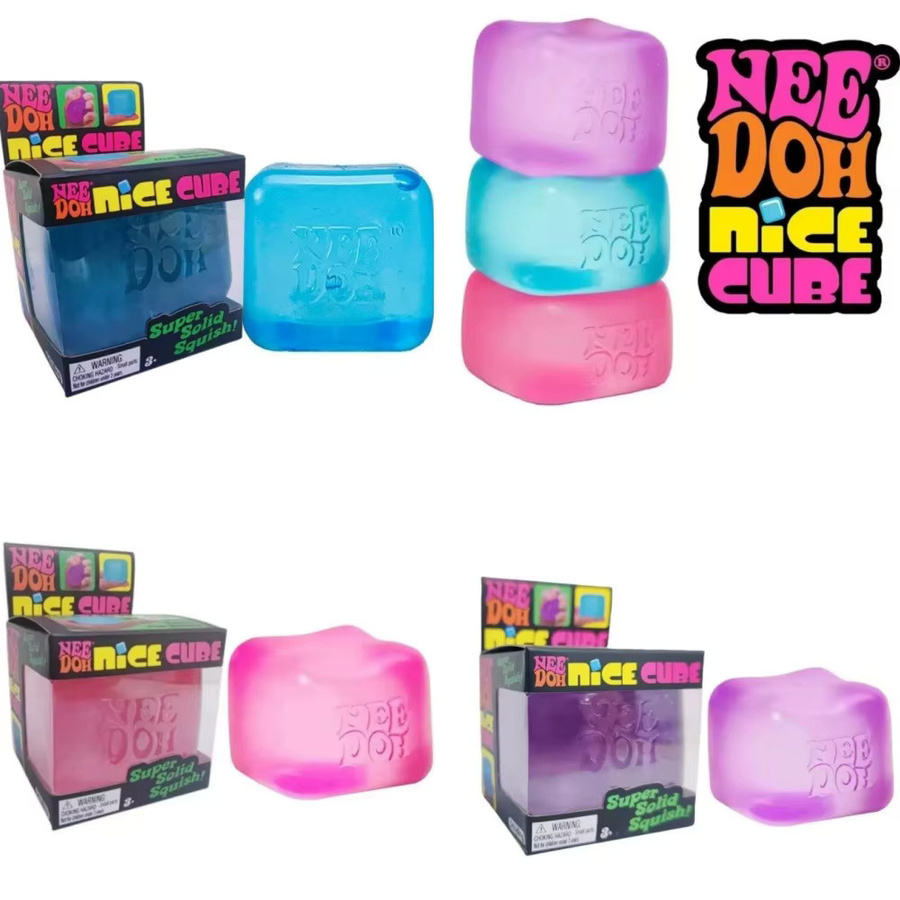Needoh Nice Cube, Sensorisches Spielzeug, Anti-Stress-Blöcke, Stressabbau-Puzzle - Bild 2