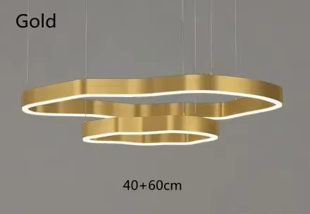 Moderne Pendelleuchte TAONUANSHU in Gold/Messing für dein Wohnzimmer - Bild 5