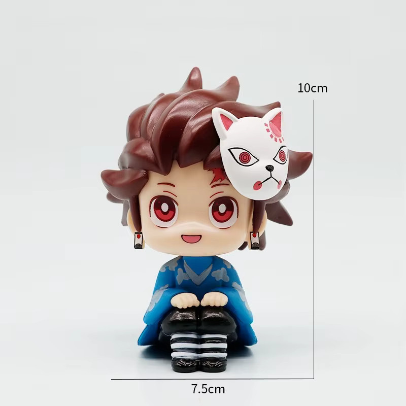 Bandai Demon Slayer Tanjirou und Mitsuya sitzende Figuren, Einzelfigur - Bild 2