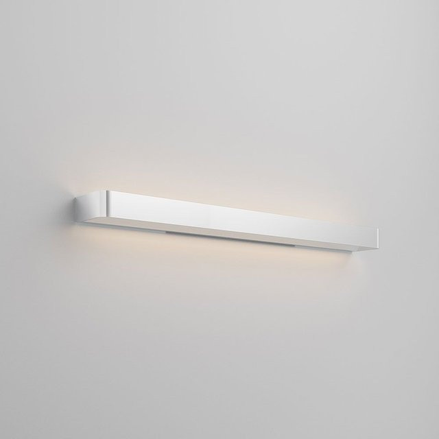 Rotaliana Frame W4 LED-Wandleuchte in Chrom und Weiß, dimmbar mit Push-Dimmer, Up-Down-Licht, Warmweiß 3000K - Bild 1