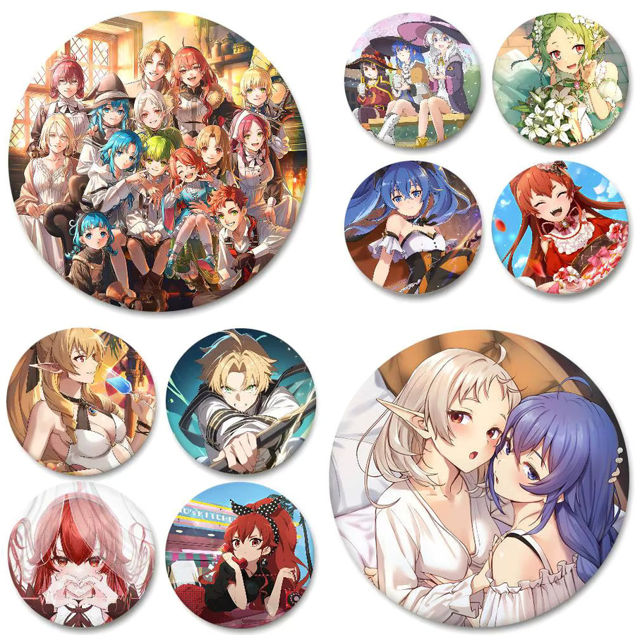 Bilibili Brosche Mushoku Tensei, Unisex - Bild 2