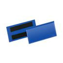 Durable Magnetische Etikettentaschen zur Kennzeichnung, Blau, 50 Stück, Breite: 100 mm, Höhe: 38 mm - Bild 2