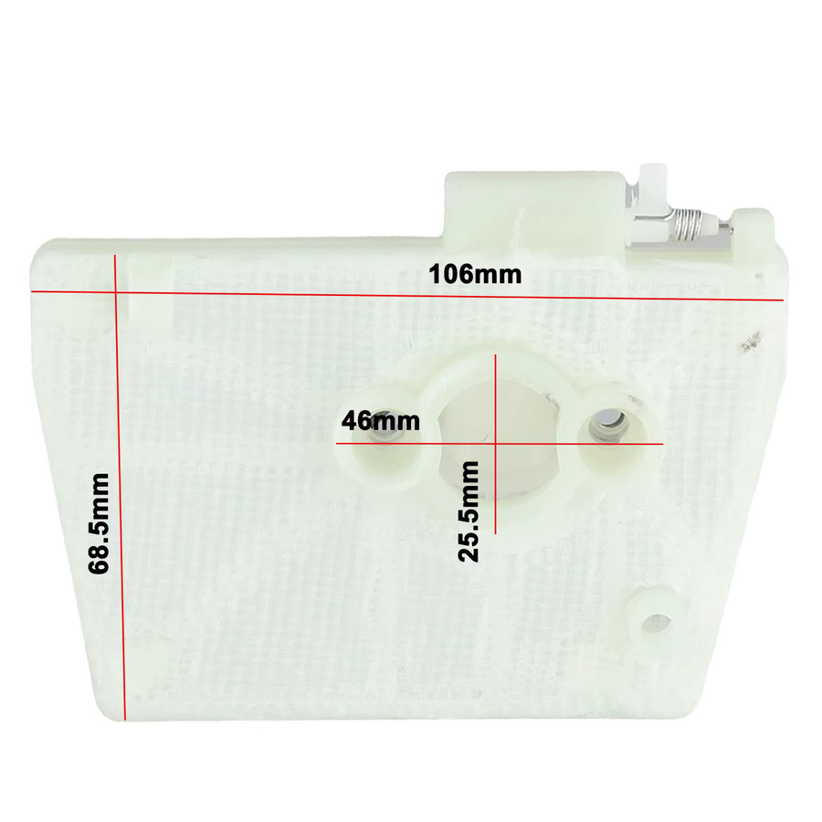 Vibratite Luftfilter-Ersatz für Kettensägen der Modelle 038 MS380 MS381 in Weiß - Bild 3
