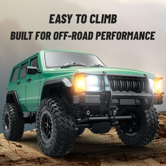 JIKEFUN RC Auto Crawler, 1:18, 4WD, ferngesteuert, Off-Road Modell Auto - Bild 1