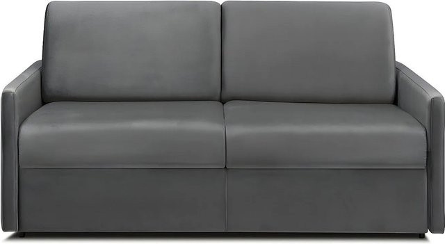 Vente-unique Schlafsofa Calife in Anthrazitgrau mit Samtbezug und Maßen von Breite: 170 cm - Bild 1