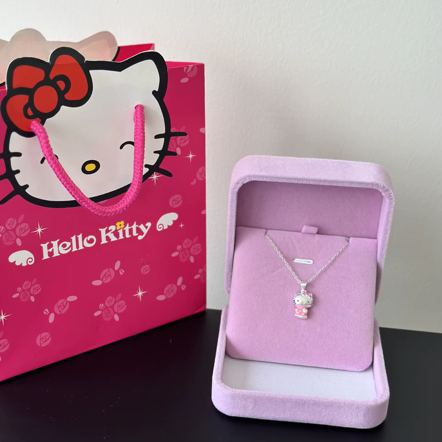 Keeppley Silberkette, Hello Kitty Anhänger, Silber, Damen - Bild 3