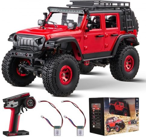 VEVOR RC Car All Terrain 4WD Off-Road Truck 1:24 mit Licht, ab 14 Jahren - Bild 1