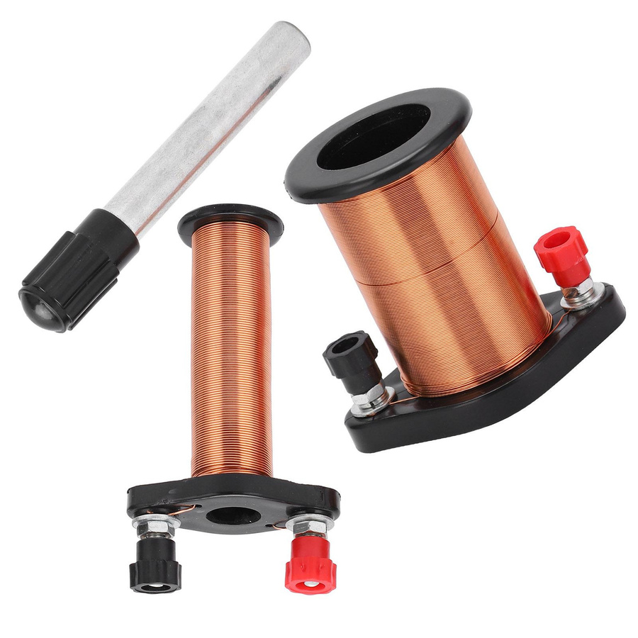 GoolRC Primär- und Sekundärspule, elektromagnetische Induktionsspule, Experimentierinstrument für den Physikunterricht, Metall, Bunt / Mehrfarbig - Bild 2