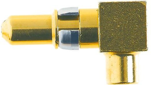 HARTING Einlötkontakt 09030006110 aus Messing mit Goldbeschichtung - Bild 1