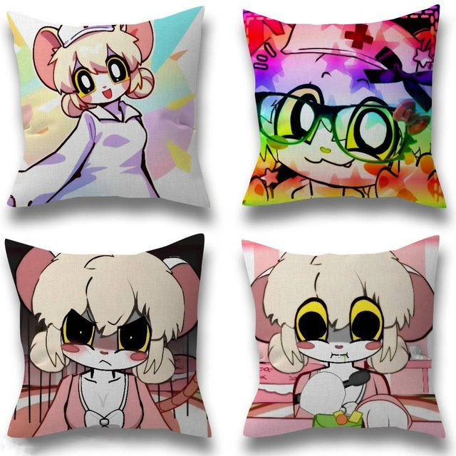 KAYOU Anime Terrible Mouse Lorna Kissenbezug aus Polyester, Mehrfarbig, B/H: 30 x 50 cm - Bild 1
