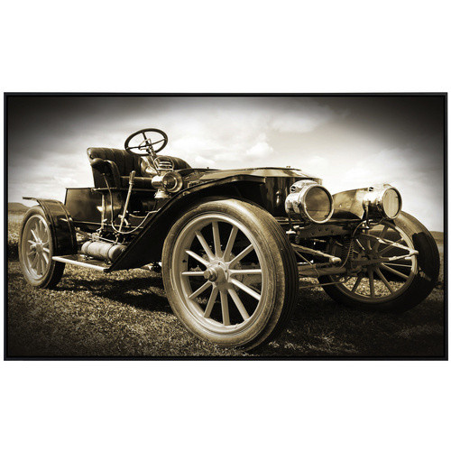 papermoon Infrarotheizung EcoHeat Vintage Retro Auto in Bunt mit Matt-Effekt, App-Steuerung und Überhitzungsschutz - Bild 2