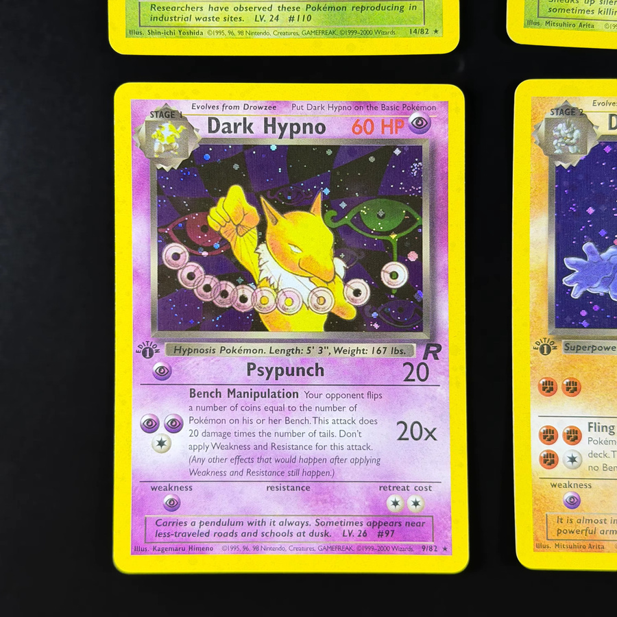 Bandai Pokémon Team Rocket 1st Edition Vintage Booster Box Proxy-Karten, Set / Bundle - Bild 4