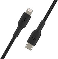 Belkin Boost Charge USB-C auf Lightning Kabel, 1,0 m, Schwarz, 18 W für Apple iPhone, iPad und iPod - Bild 1