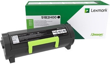 Lexmark Original Tonerpatrone Schwarz für Lexmark MS417dn und MX417de - Bild 1