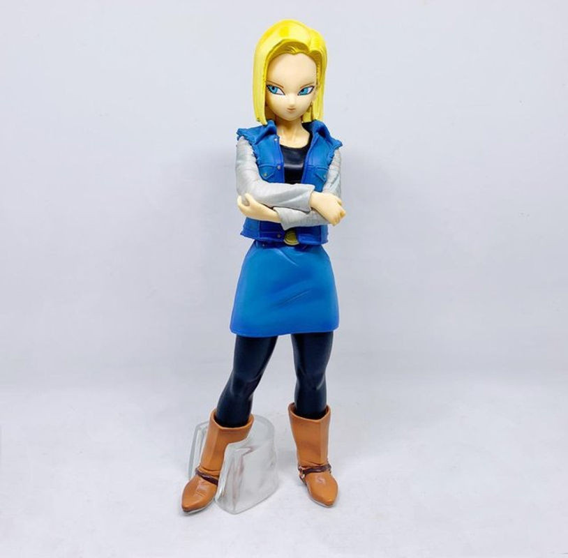 Bandai Dragon Ball Z Anime Actionfigur Android 17 und 18 aus PVC in Multicolor - Bild 1