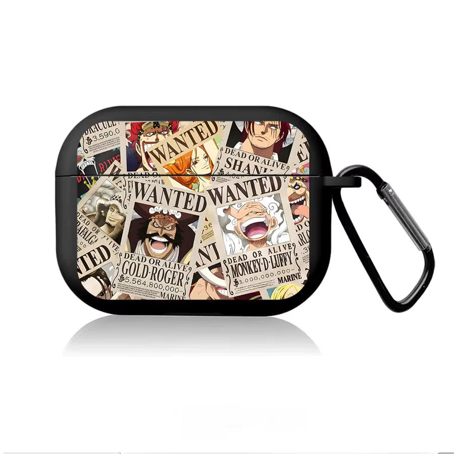 One Piece Anime Kopfhörerhülle Schutzhülle für AirPods in Multicolour - Bild 2