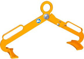 Bauer Südlohn Fassgreifer LGZ 60, gelborange, B: 55,5 cm, T: 15,0 cm, H: 32,5 cm - Bild 1