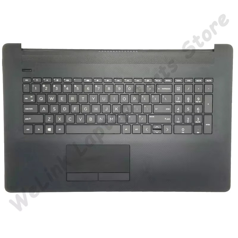 HP Ersatz-Laptop-Handballenauflage und Tastaturgehäuse in Silber für HP 17-BY, 17Q-CS, 470 G7, L83725-001, L22751-001 - Bild 2