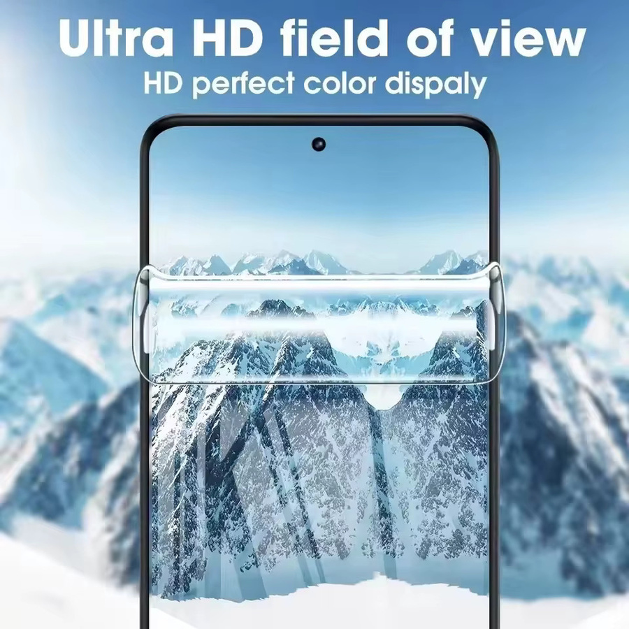HD Hydrogel Displayschutzfolie für Samsung Galaxy S25 S25 Ultra S24 Ultra S23 S24 S22 S21FE A55 5G S20FE A05 A53 A35, transparent - Bild 6
