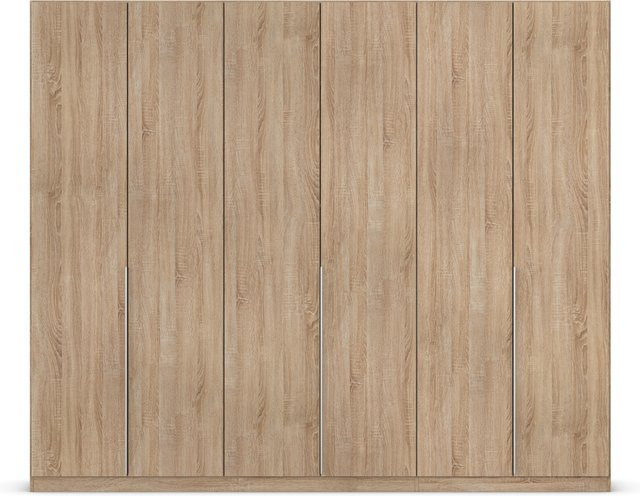 RAUCH ORANGE Drehtürenschrank Alabama in Eiche Sonoma mit Alugriffen, B/H: 271 x 229 cm - Bild 1