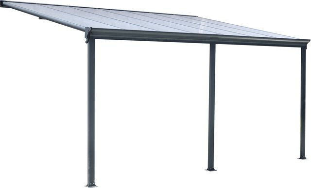 Home Deluxe Terrassenüberdachung SOLIS aus Aluminium in Anthrazit, B/T/H: 434 x 303 x 278 cm - Bild 1