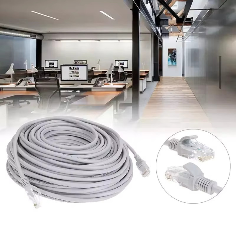 Ninth World Cat5e Ethernet LAN Patchkabel mit RJ45 Stecker in Blau - Bild 2