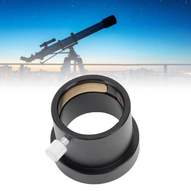 Okularadapter Set aus Aluminiumlegierung in Schwarz: M42 x 0,75 mm auf 1,25 Zoll und T2 auf 1,25 Zoll für Teleskopzubehör 5P9908A - Bild 1